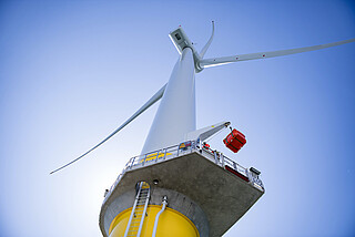Morska turbina wiatrowa Ørsted w Walney (Wielka Brytania)