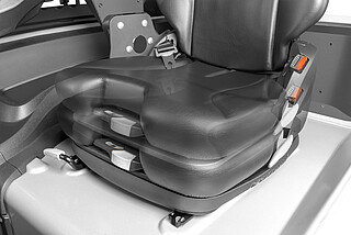 6.	Niedostosowanie ustawień siedziska w kabinie wózka widłowego do indywidualnych potrzeb