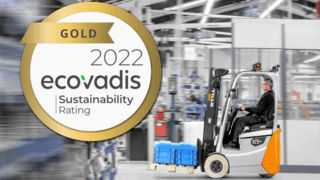 Wózek elektryczny STILL RX 20-16 – STILL z certyfikatem EcoVadis Gold 2022