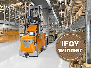 Wyróżnione IFOY 2021 wdrożenie automatyzacji magazynowej STILL iGo systems i chmurowego rozwiązania analitycznego STILL iGo insights w firmie Danfoss