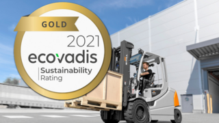 Wózek elektryczny STILL RX 60-50 – STILL z certyfikatem EcoVadis Gold 2021