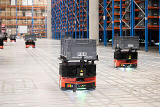 Autonomiczne magazyny na nocną zmianę