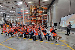 Prelekcja podczas warsztatów Easy Automation STILL Polska.