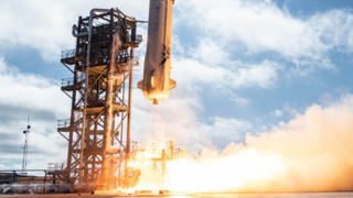 Start rakiety Blue Origin: New Shepard