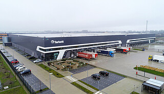 Nowe, zautomatyzowane centrum dystrybucji Tarkett w Waalwijk.
